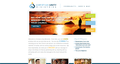 Desktop Screenshot of christianunityministries.org